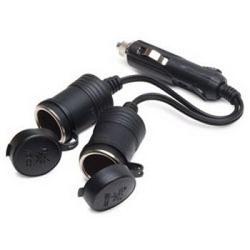 RoadPro RPPS-223 12 Volt 2 Outlet Cigarette Lighter Adapter 1