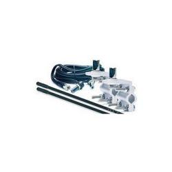 RoadPro RPPS-23KB 3\' Platinum Series Dual Mirror Mount CB Antenna Kit - 1000 Watts  1