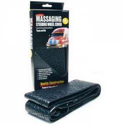 RoadPro RPSW-4003 20 to 22 Steering Wheel Cover - Black Massaging 1