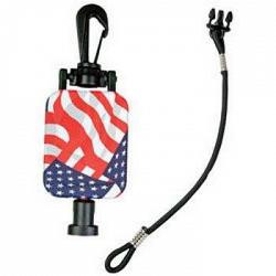 Hammerhead Industries RT24212 Gear Keeper Retractable Stars & Stripes CB MicKeeper 1