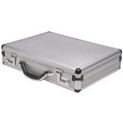 RoadPro SPC-931R 17.5 x 4 x 13 Aluminum Briefcases - Silver 1