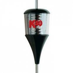 K40 Electronics TR40PLUSBC Plus Series 6000 Watt Trucker Antenna - Black/Clear 1