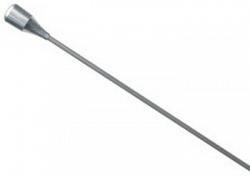 K40 Electronics TR40PLUSWHIPS 49 Tunable 17-7 Stainless Steel Antenna Whip - Silver 1