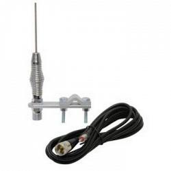 TruckSpec TS-307 - 28\" AM/FM Mirror Mount Stainless Steel Antenna Kit 1