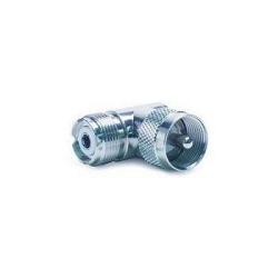 TruckSpec TSM-358 90 Degree L Connector - PL-259 to SO-239 1