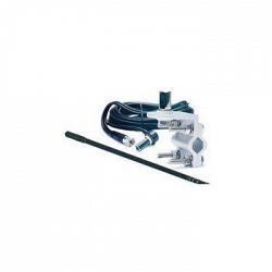 TruckSpec TSPS-13KB 3\' Platinum Series Single Mirror Mount CB Antenna Kit - 1000 Wat 1