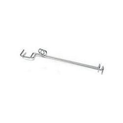 RoadPro V-9009 Windshield Wiper Huggies - Chrome Finish 2-Pack 1