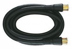 RCA VH-603 3\' Coaxial Cable with RG6 Connectors - Black 1